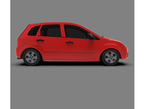 Fiesta Max 2010 3D Model