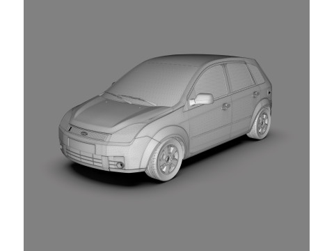 Fiesta Max 2010 3D 모델