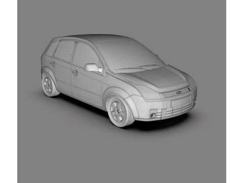 Fiesta Max 2010 3D Model