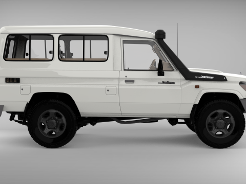 Toyota Land Cruiser J78 2014-2023 3D Модель