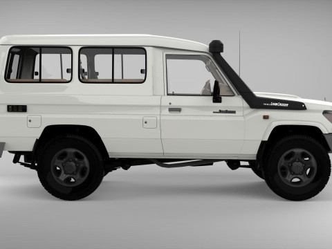 Toyota Land Cruiser J78 2014-2023 3D Модель