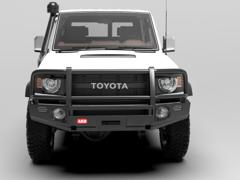 Toyota Land Cruiser J71 3door Modelo 3D