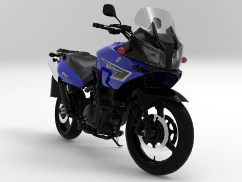 Suzuki V-Strom DL650 2014 Modèle 3D