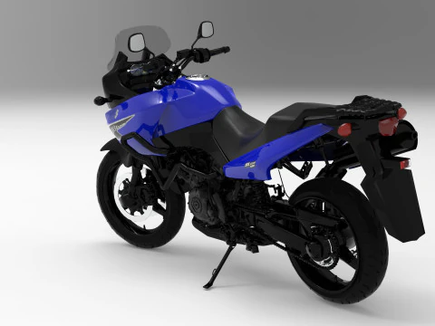 Suzuki V-Strom DL650 2014 3D Model