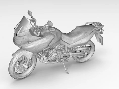 Suzuki V-Strom DL650 2014 3D Model
