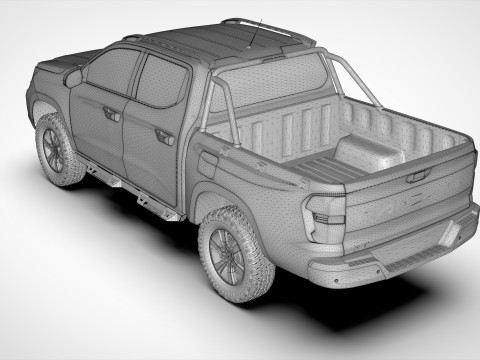 Changan Kaicene F70 3D Model