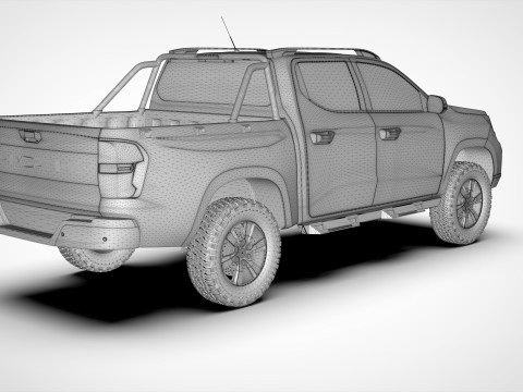 Changan Kaicene F70 3D Model