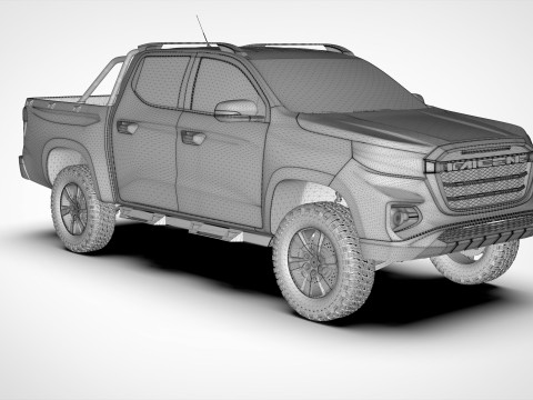 Changan Kaicene F70 3D Model