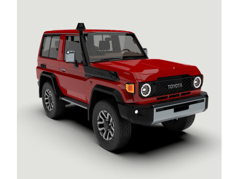 Toyota Land Cruiser J71 2024 3D Model