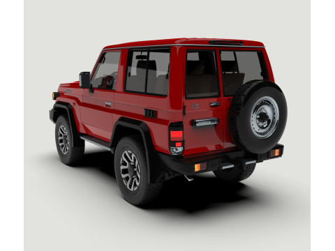 Toyota Land Cruiser J71 2024 3D Model