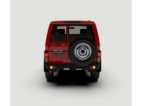 Toyota Land Cruiser J71 2024 3D Model