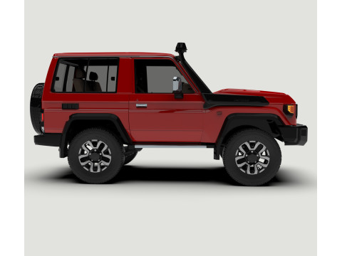 Toyota Land Cruiser J71 2024 3D Model