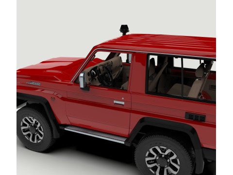 Toyota Land Cruiser J71 2024 3D Model