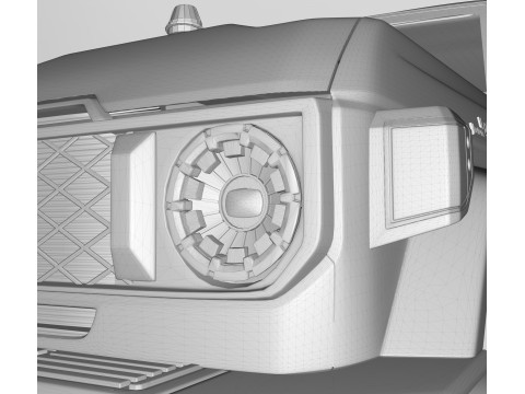 Toyota Land Cruiser J71 2024 3D Model