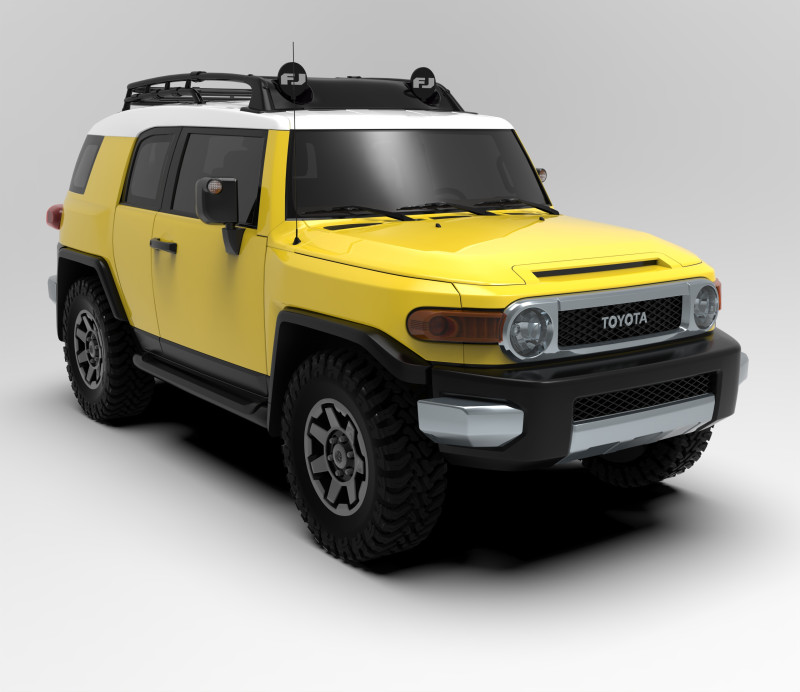 Toyota FJ Cruiser 2022 Modelo 3D .c4d .max .obj .3ds .fbx .stl .blend