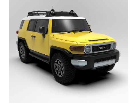 Toyota FJ Cruiser 2022 3Dモデル