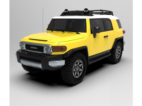 Toyota FJ Cruiser 2022 Modelo 3D