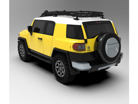 Toyota FJ Cruiser 2022 Modelo 3D