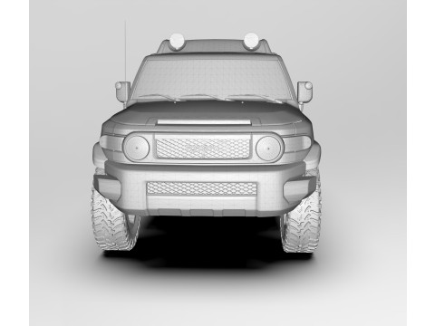 Toyota FJ Cruiser 2022 Modelo 3D