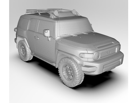 Toyota FJ Cruiser 2022 Modelo 3D