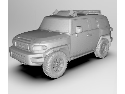 Toyota FJ Cruiser 2022 Modelo 3D