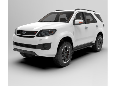Toyota Sw4 Fortuner TRD Sportivo 2014 3Dモデル