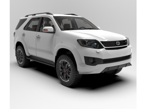 Toyota Sw4 Fortuner TRD Sportivo 2014 3Dモデル