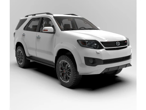 Toyota Sw4 Fortuner TRD Sportivo 2014 3D Model