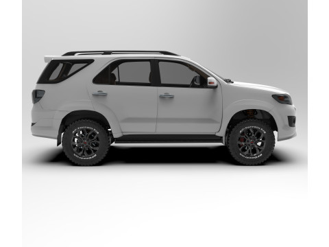 Toyota Sw4 Fortuner TRD Sportivo 2014 3Dモデル