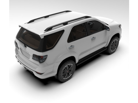 Toyota Sw4 Fortuner TRD Sportivo 2014 3Dモデル