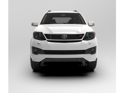 Toyota Sw4 Fortuner TRD Sportivo 2014 3Dモデル
