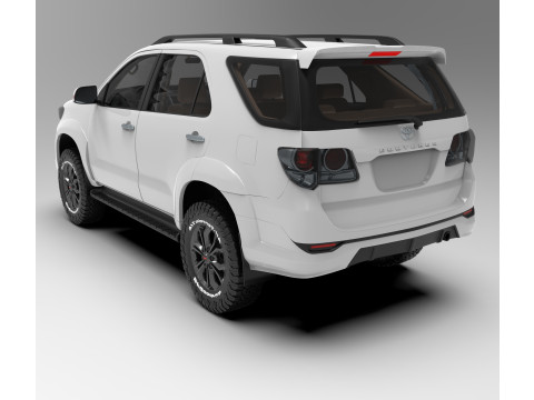 Toyota Sw4 Fortuner TRD Sportivo 2014 3Dモデル