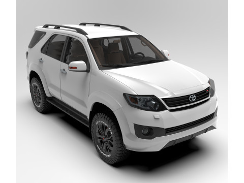 Toyota Sw4 Fortuner TRD Sportivo 2014 3Dモデル