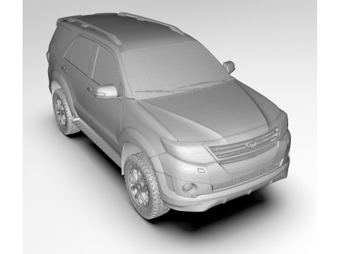 Toyota Sw4 Fortuner TRD Sportivo 2014 3Dモデル