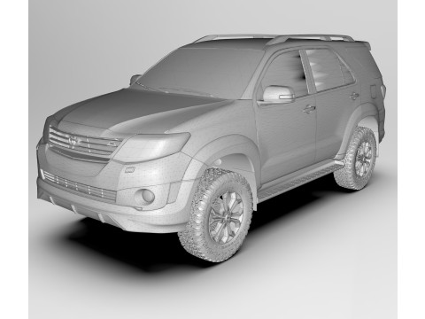 Toyota Sw4 Fortuner TRD Sportivo 2014 3Dモデル