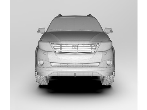 Toyota Sw4 Fortuner TRD Sportivo 2014 3Dモデル