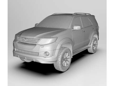 Toyota Sw4 Fortuner TRD Sportivo 2014 3Dモデル