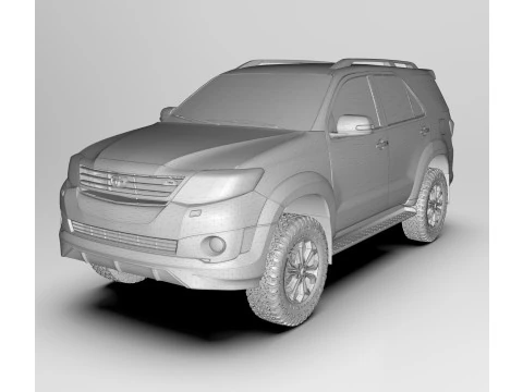 Toyota Sw4 Fortuner TRD Sportivo 2014 3D Model