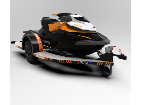 Sea-Doo GTR 215 3D मॉडल