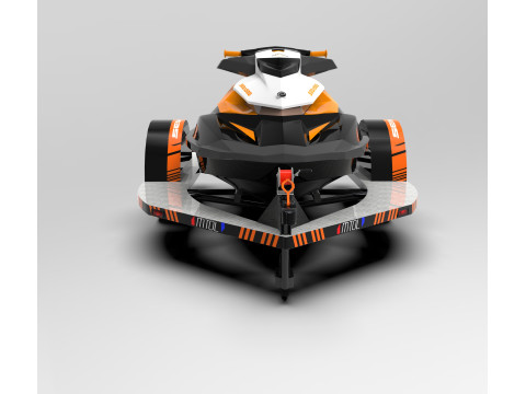 Sea-Doo GTR 215 Model 3D