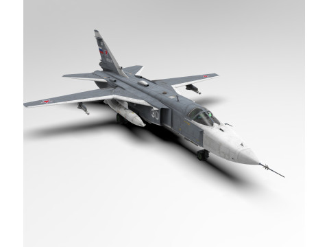 Sukhoi SU-24MR Fencer-E Russia 3D 모델