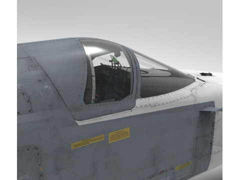 Sukhoi SU-24MR Fencer-E Russia 3D 모델