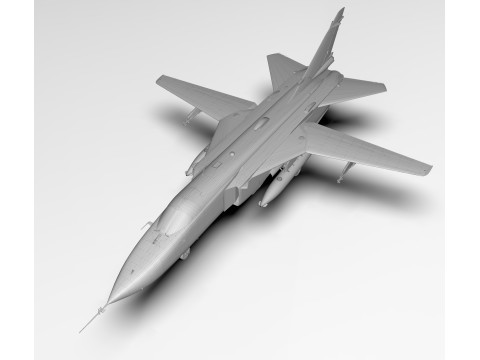 Sukhoi SU-24MR Fencer-E Russia 3D 모델