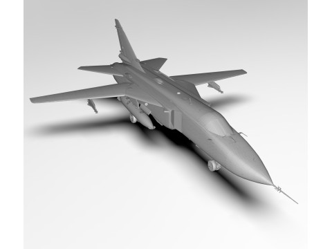 Sukhoi SU-24MR Fencer-E Russia 3D 모델
