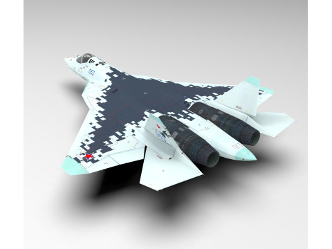 Sukhoi Su-57 Felon Russia Modèle 3D