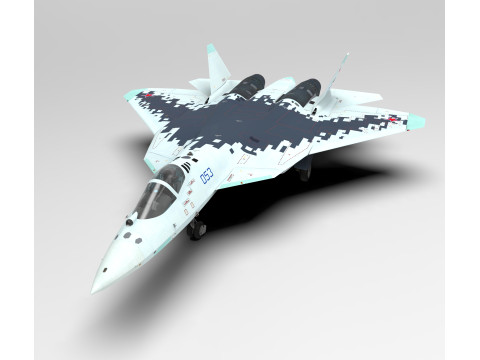 Sukhoi Su-57 Felon Russia Modèle 3D