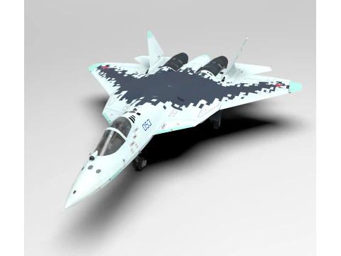 Sukhoi Su-57 Felon Russia 3D Model