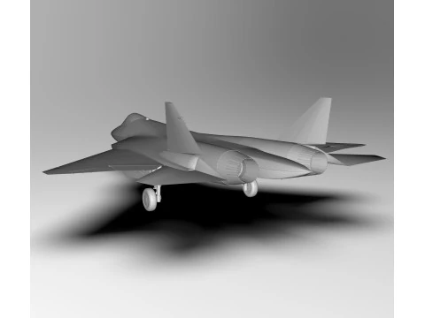 Sukhoi Su-57 Felon Russia 3D Model