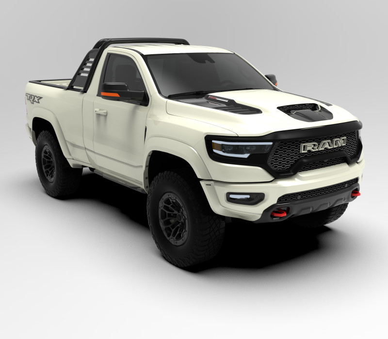 Dodge Ram TRX Single Cab Baby TRX Modèle 3D .c4d .max .obj .3ds .fbx .stl .blend