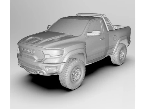 Dodge Ram TRX Single Cab Baby TRX 3D Модель
